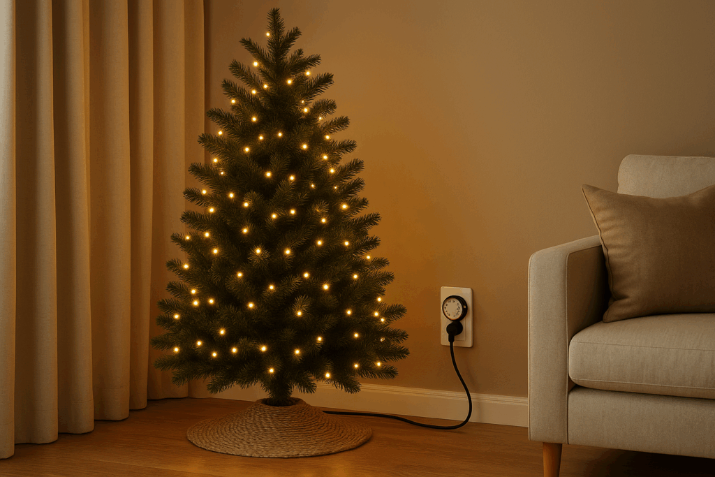 Hoe werkt timer op kerstverlichting?