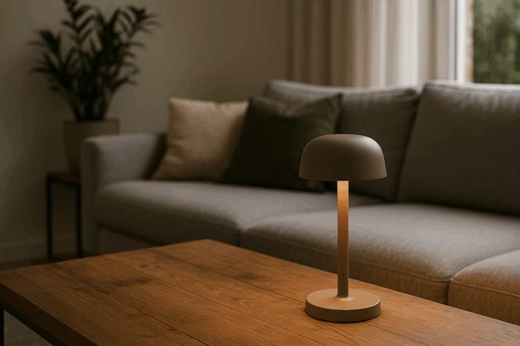 Oplaadbare tafellamp