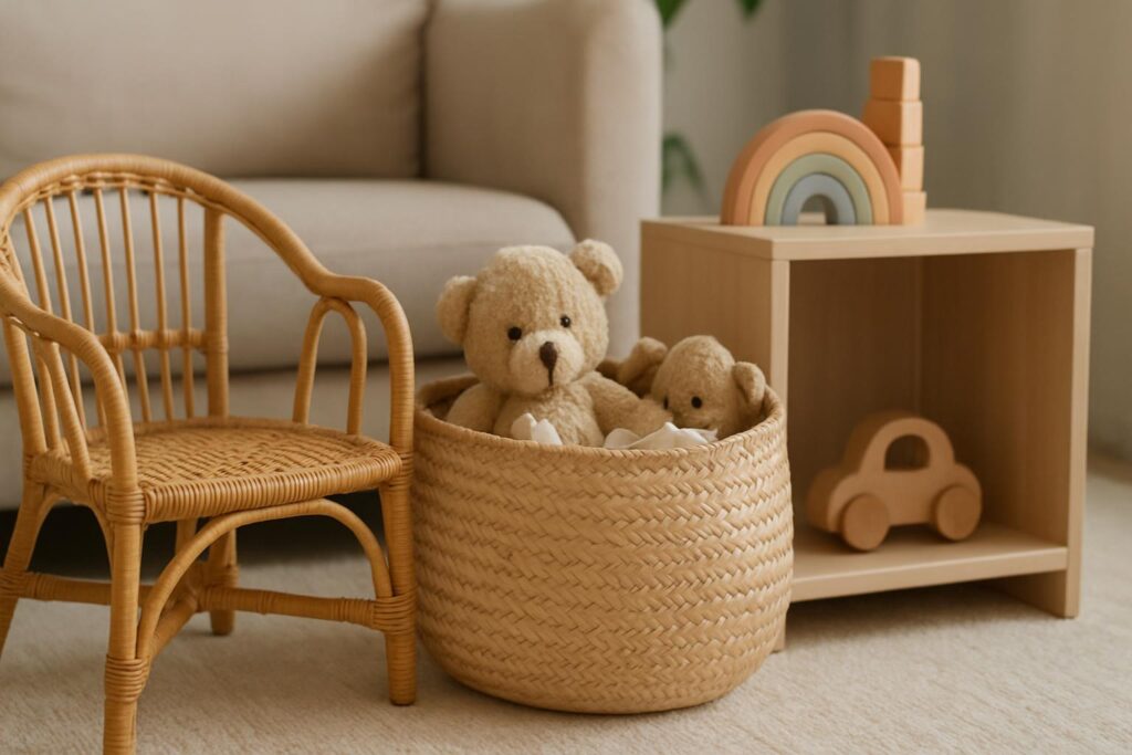 kinderhoek in je woonkamer