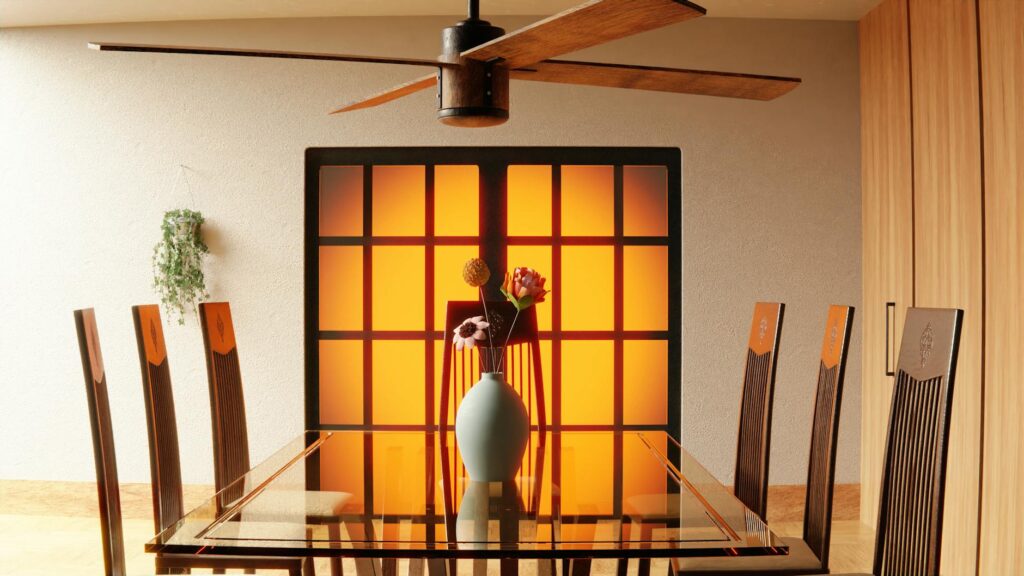 colorful interior wallpaper blender