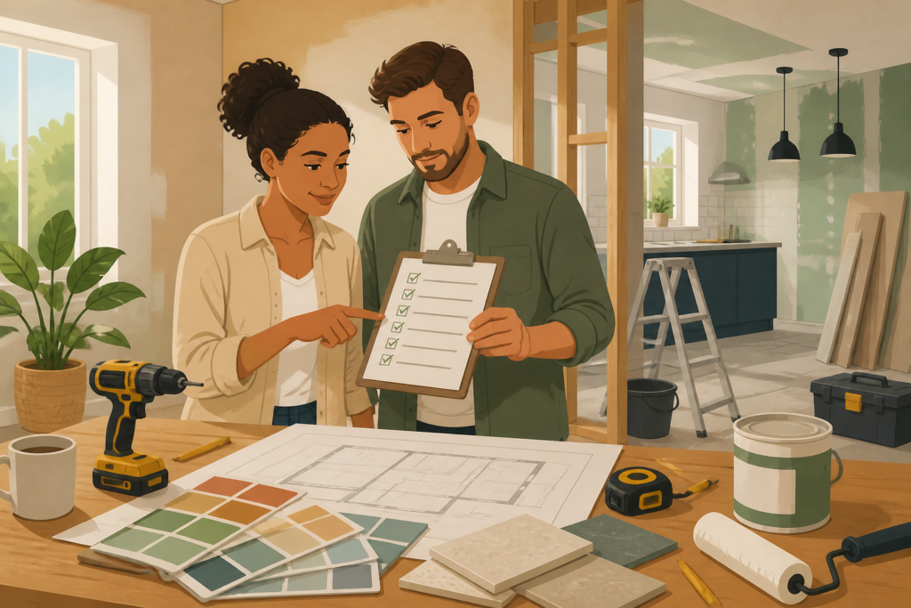 Checklist voor een succesvolle verbouwing