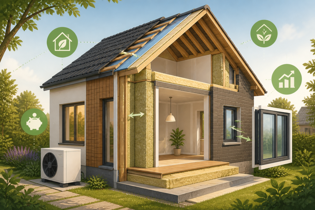 Energielabel verbeteren tijdens een renovatie