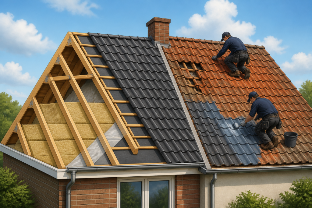 Dak vernieuwen of renoveren